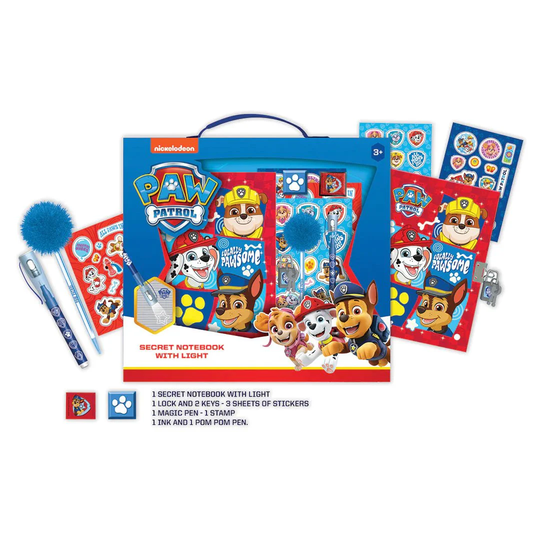 Paw Patrol Secret Notebook With Light - Image 2