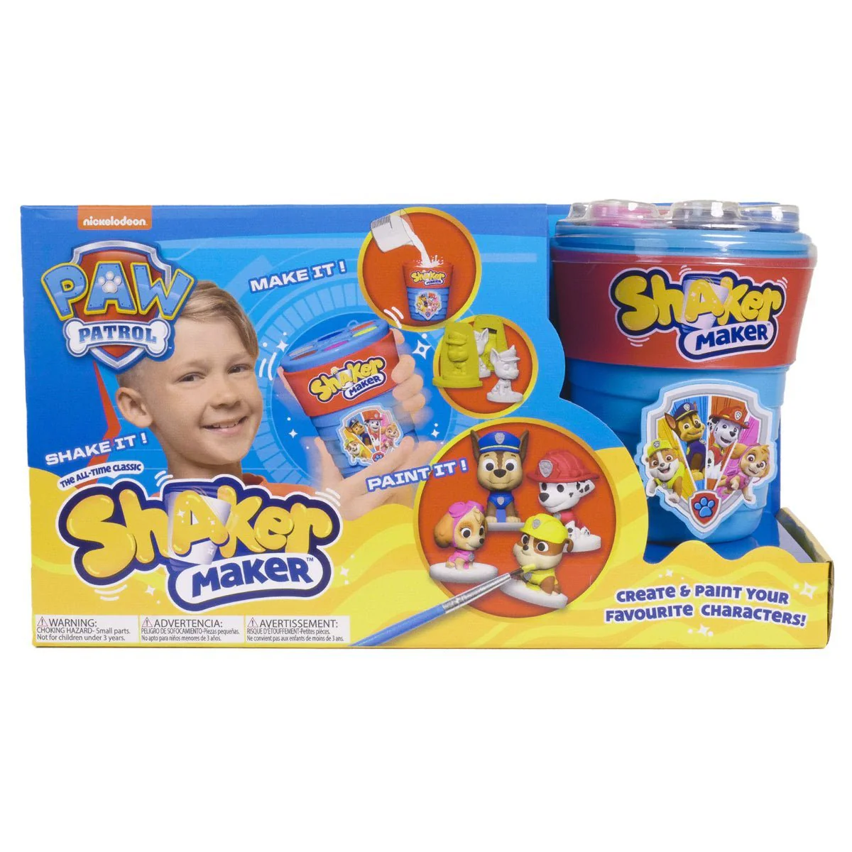 Paw Patrol Shaker Maker Craft Set SNC-SMPW442303 - Image 2
