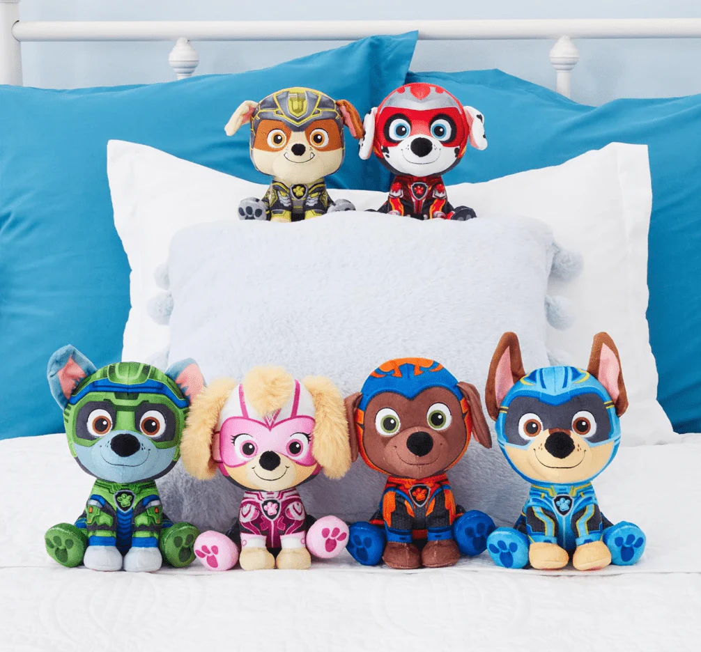 Paw Patrol Movie Plush 7inch Asst 6067089