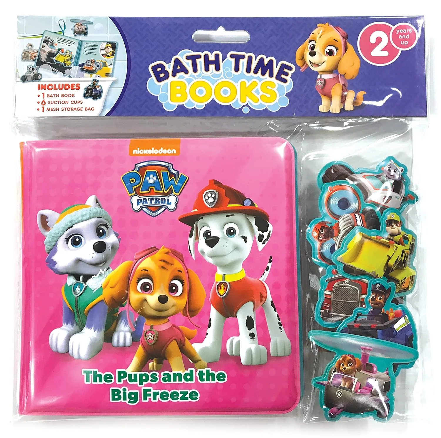Paw Patrol The Pups and the Big Freeze Bath Time Book 2764348622