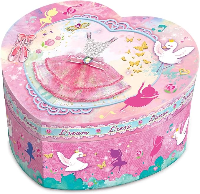 Pecoware Heart ShapeMusical Jewellry Box 130DD