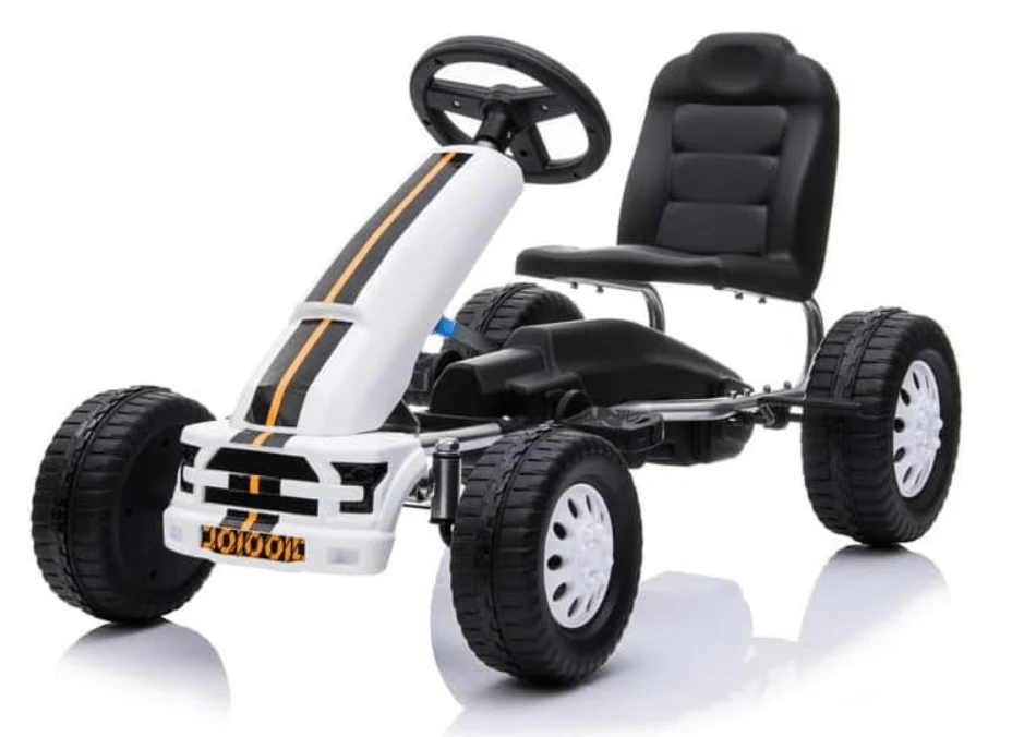 Pedal Go Kart White