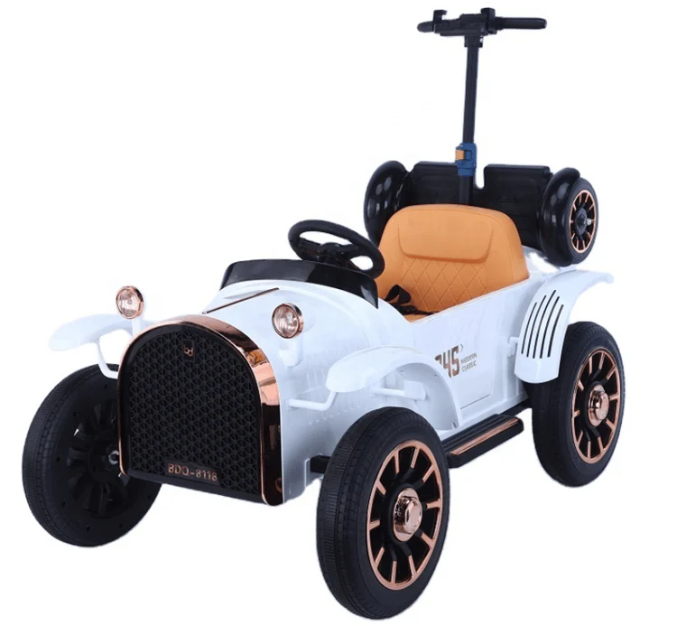 Pedal Push Car White 8116 - Image 2