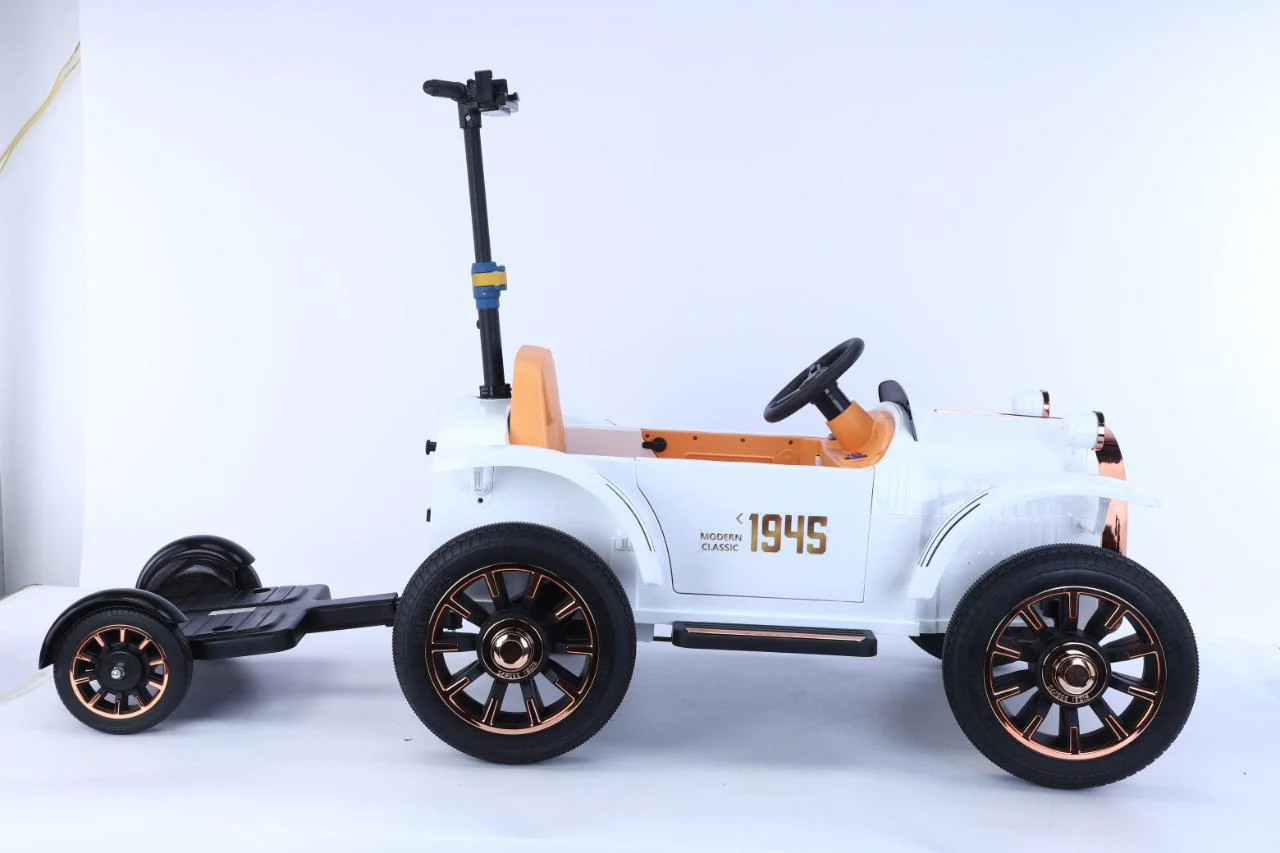 Pedal Push Car White 8116 - Image 6