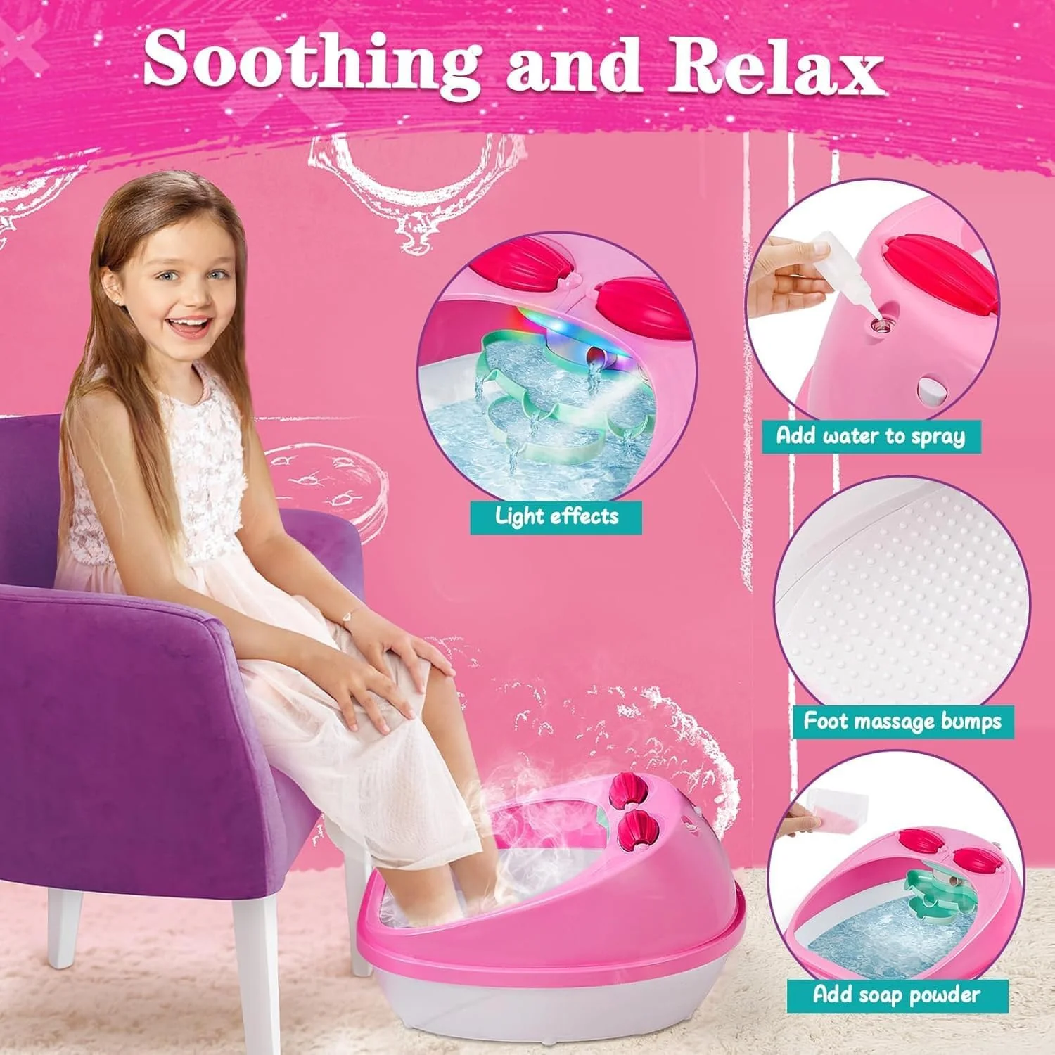 Pedicure Spa Set MBK-390A - Image 2