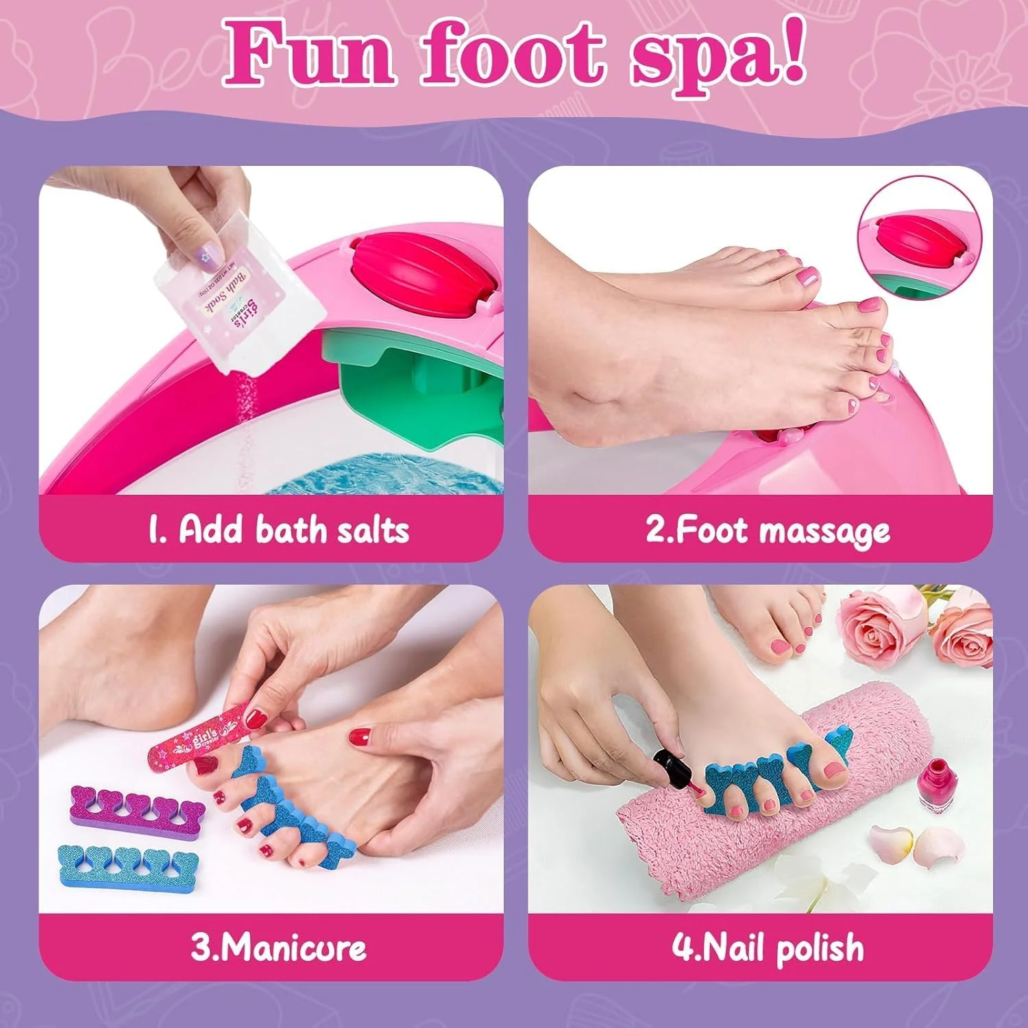 Pedicure Spa Set MBK-390A - Image 3