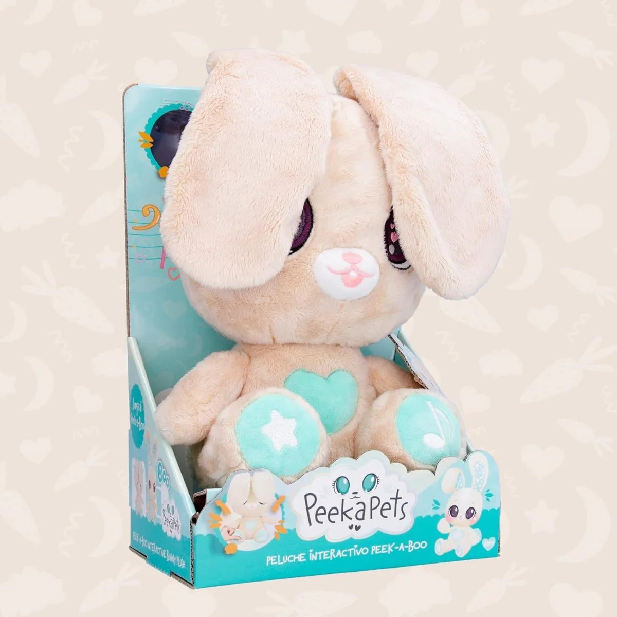Peekapets Interactive Bunny Plush 88955 - Image 2