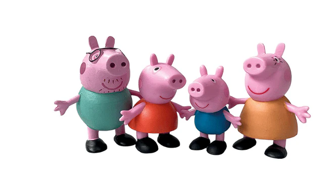 Peppa Pig 4 Figurines in Gift Box - Image 2