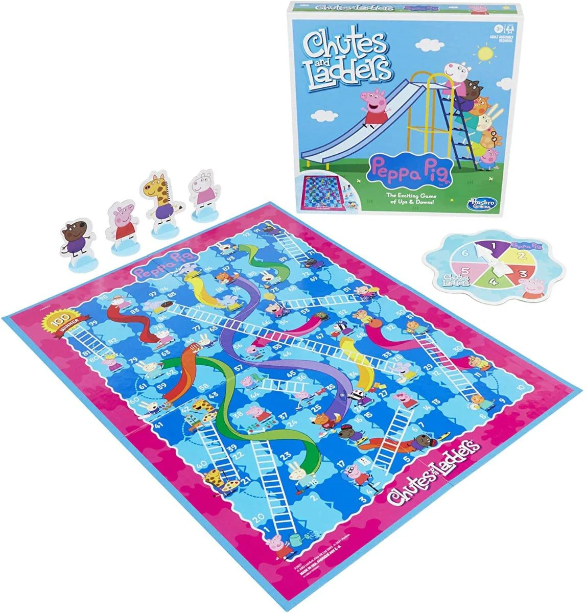 Peppa Pig Chutes and Ladders F2927 - Image 3