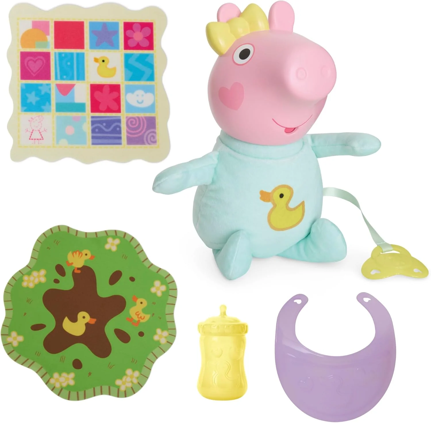 Peppa Pig Oinks and Snuggles Evie Interactive Baby Doll G1637 - Image 5