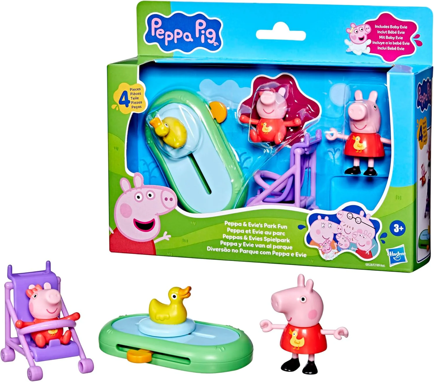 Peppa Pig Pep Peppa And Evies Park Fun G0528 - Image 3