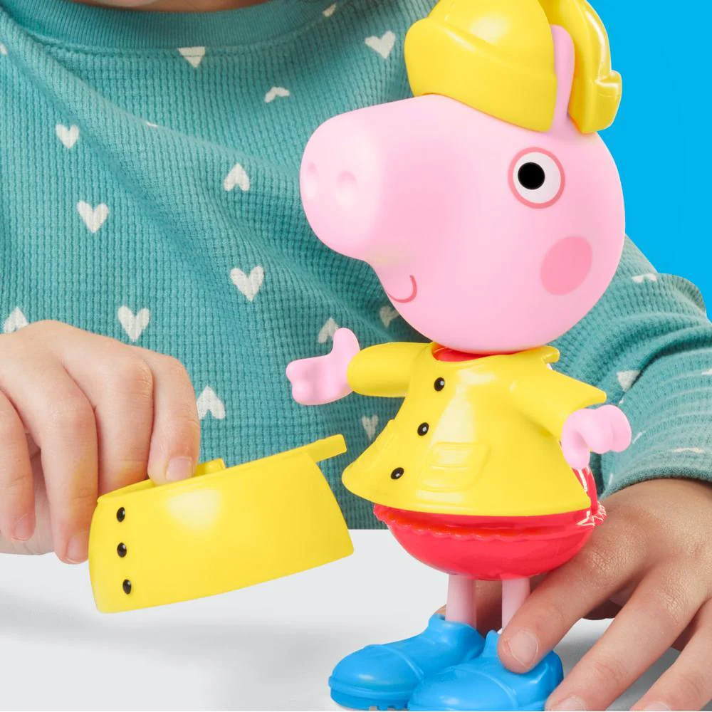 Peppa Pig Pep Peppa Pig Rainy Day Dress UP G1757 - Image 4