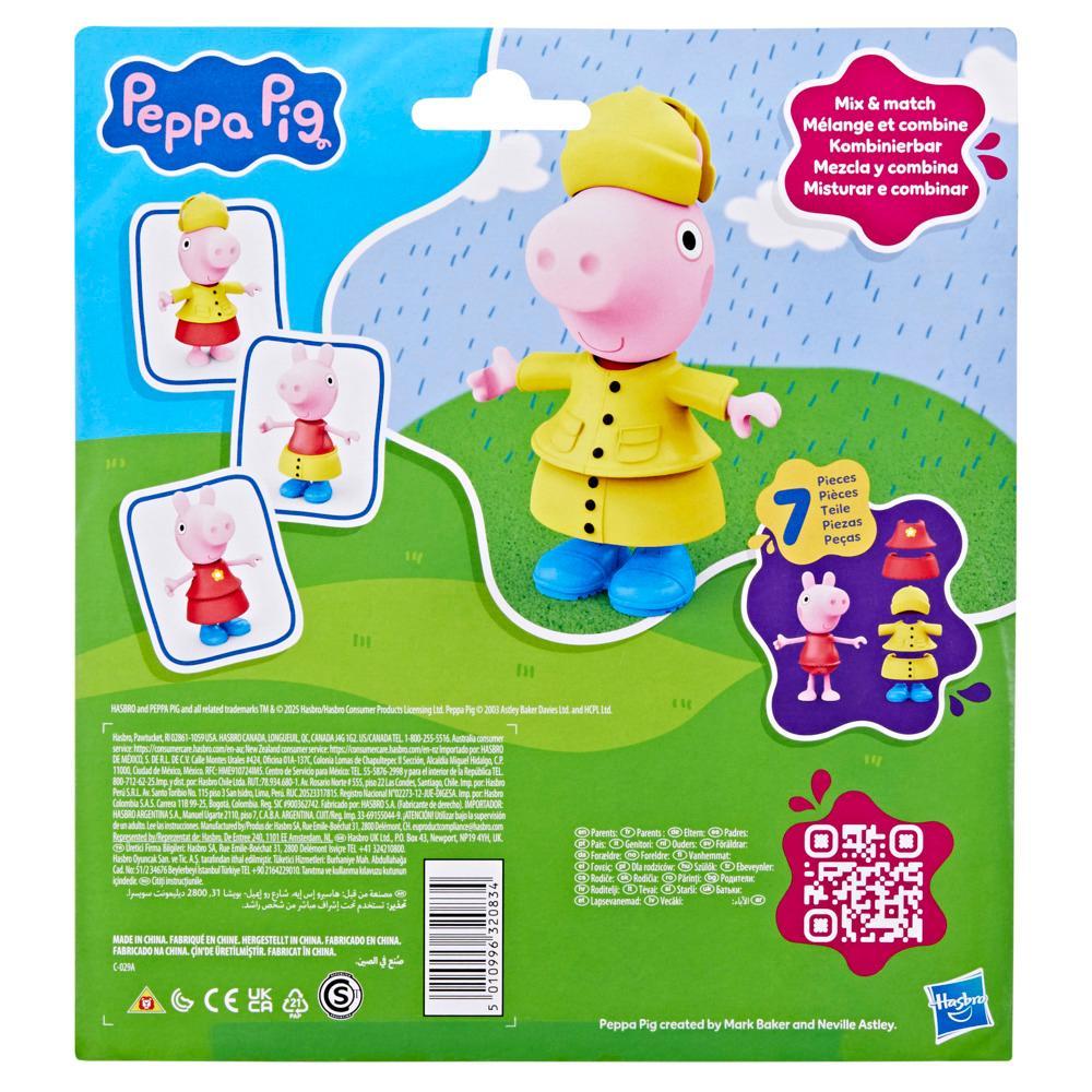 Peppa Pig Pep Peppa Pig Rainy Day Dress UP G1757 - Image 5