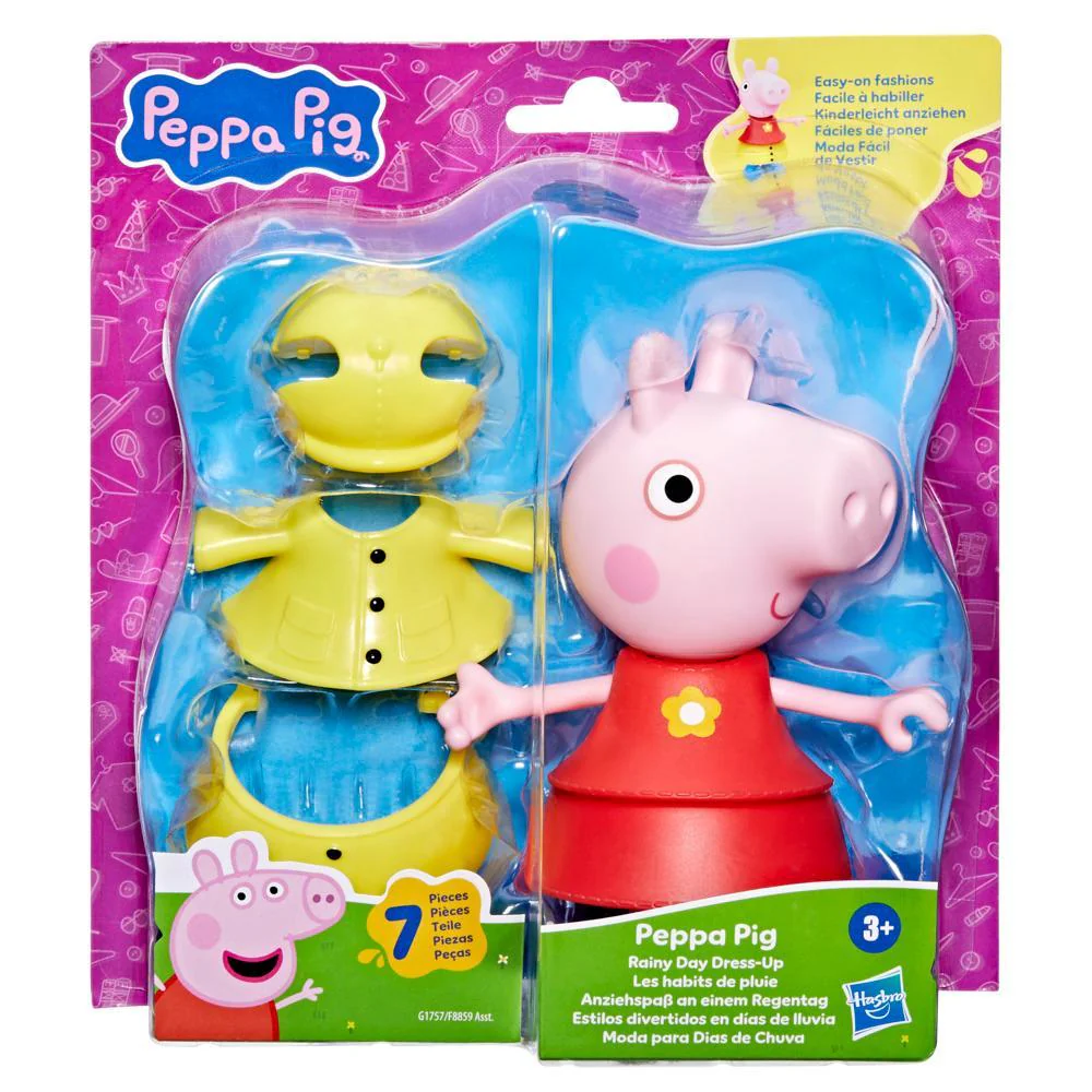 Peppa Pig Pep Peppa Pig Rainy Day Dress UP G1757 - Image 6