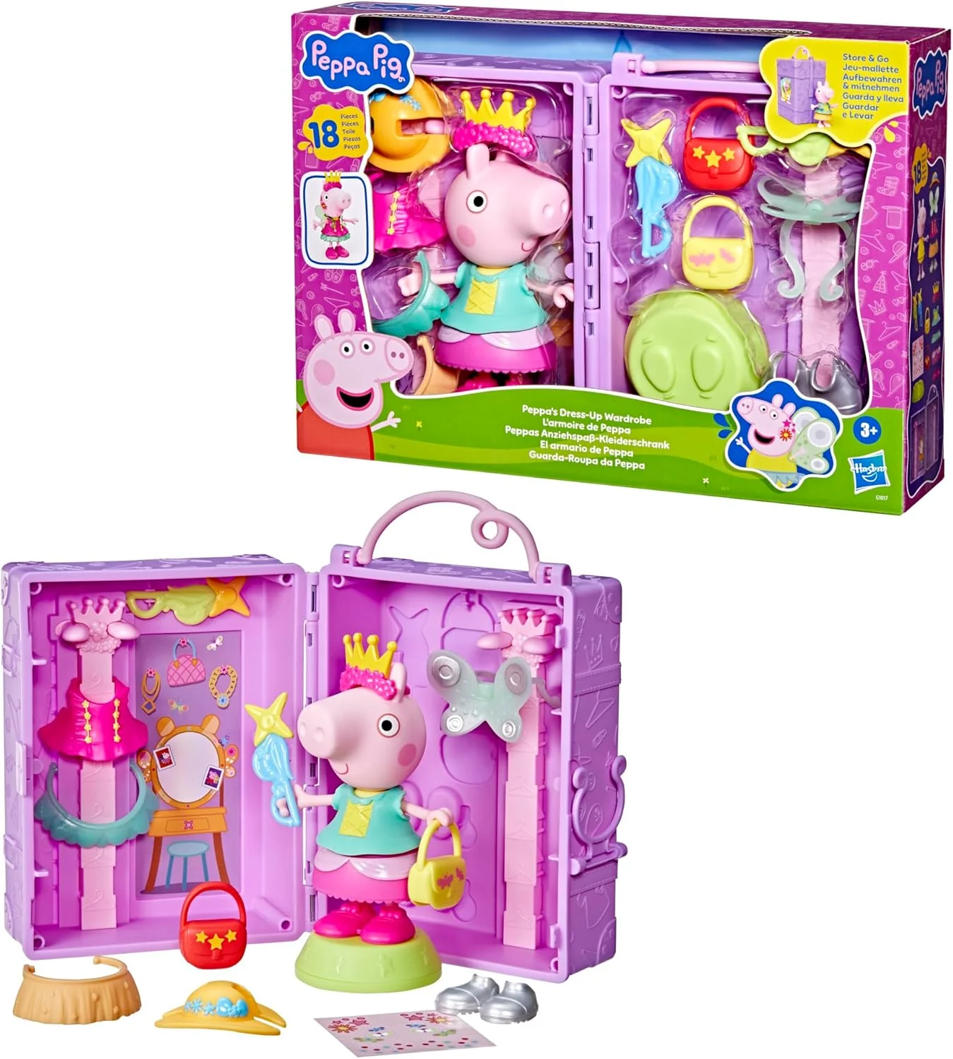 Peppa Pig Pep Peppas Dress Up Wardrobe G1017 - Image 2