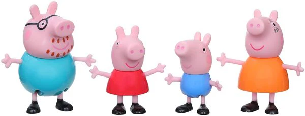 Peppa Pig Peppa's Family 4pack F2190