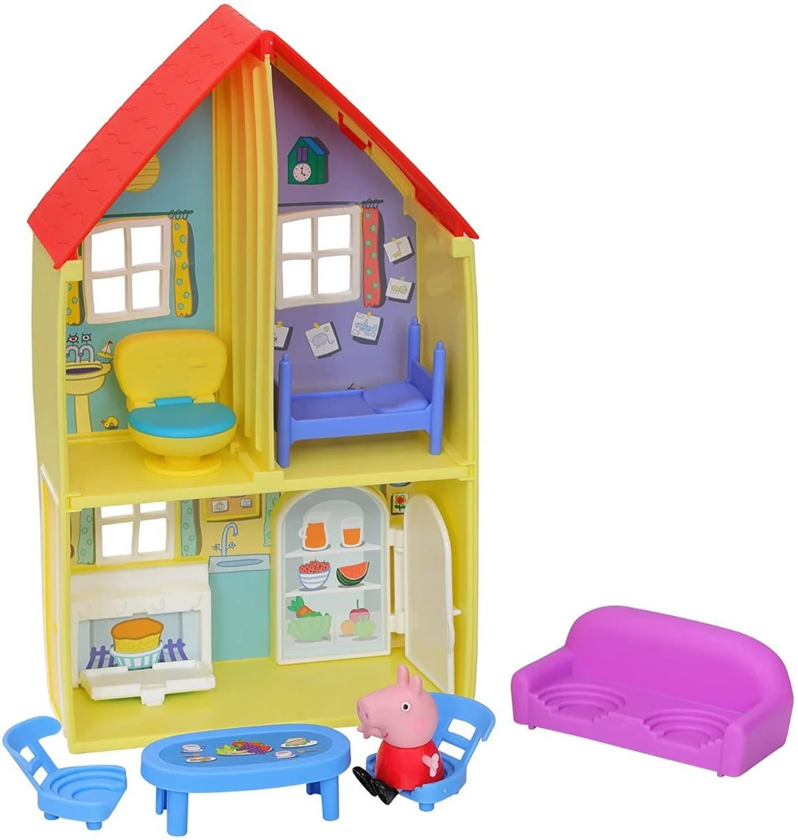 Peppa Pig Peppa's Family House Playset F2167 - Image 2