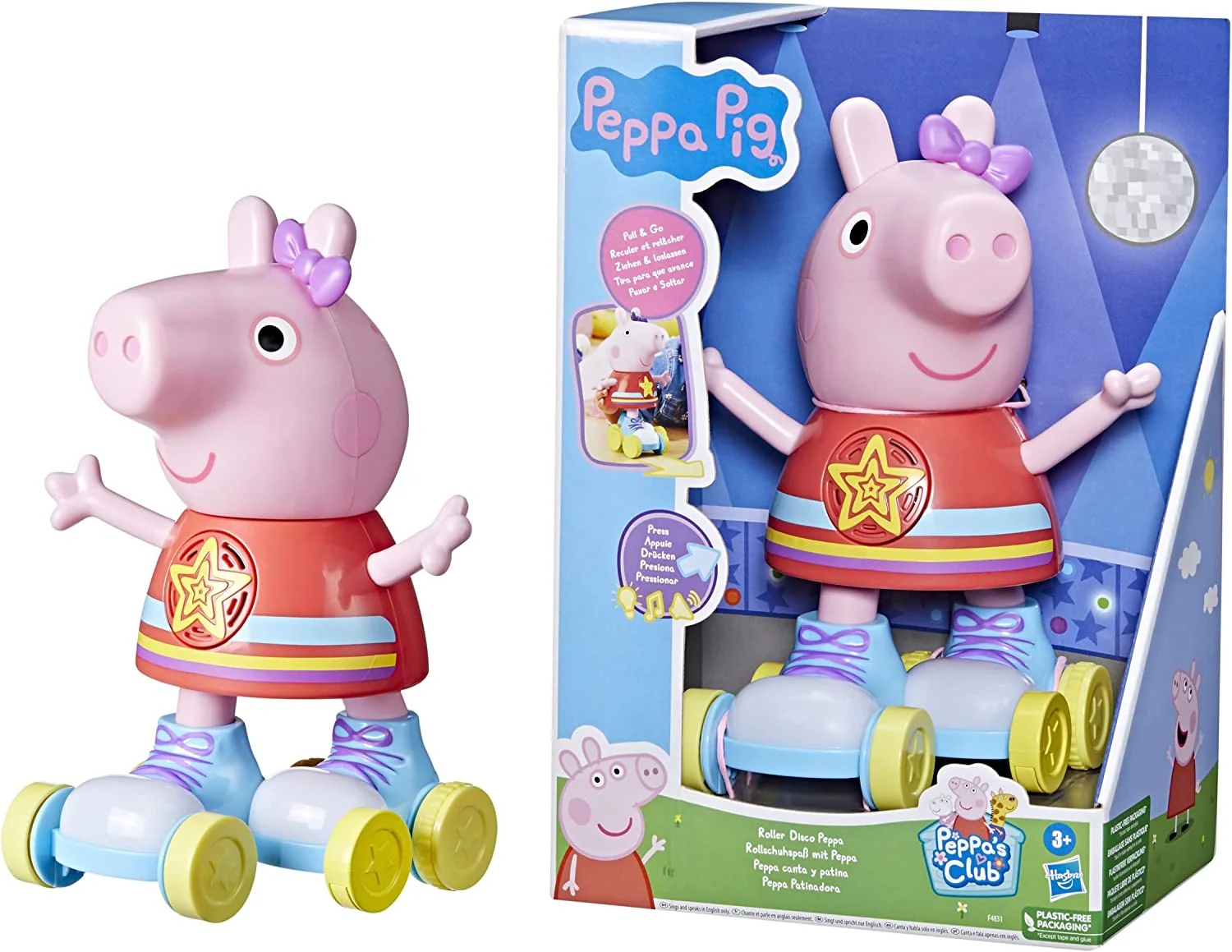 Peppa Pig Roller Disco Peppa F4831 - Image 2