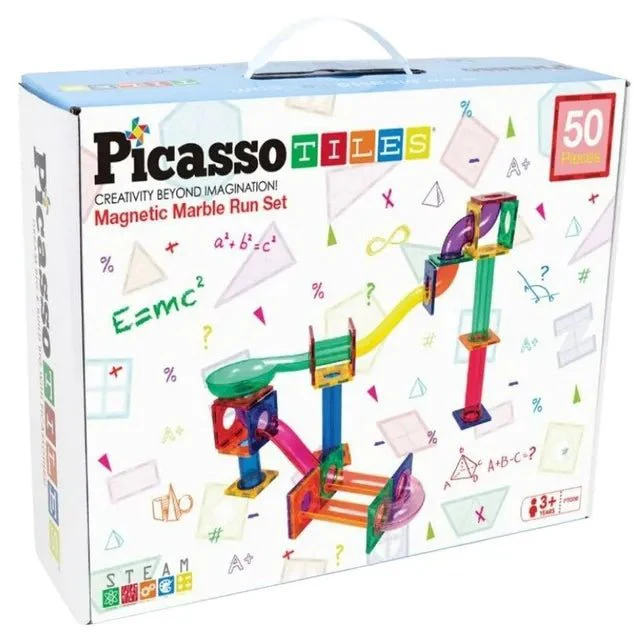 Picasso Magnetic Marble Run 50-Pcs PTG50