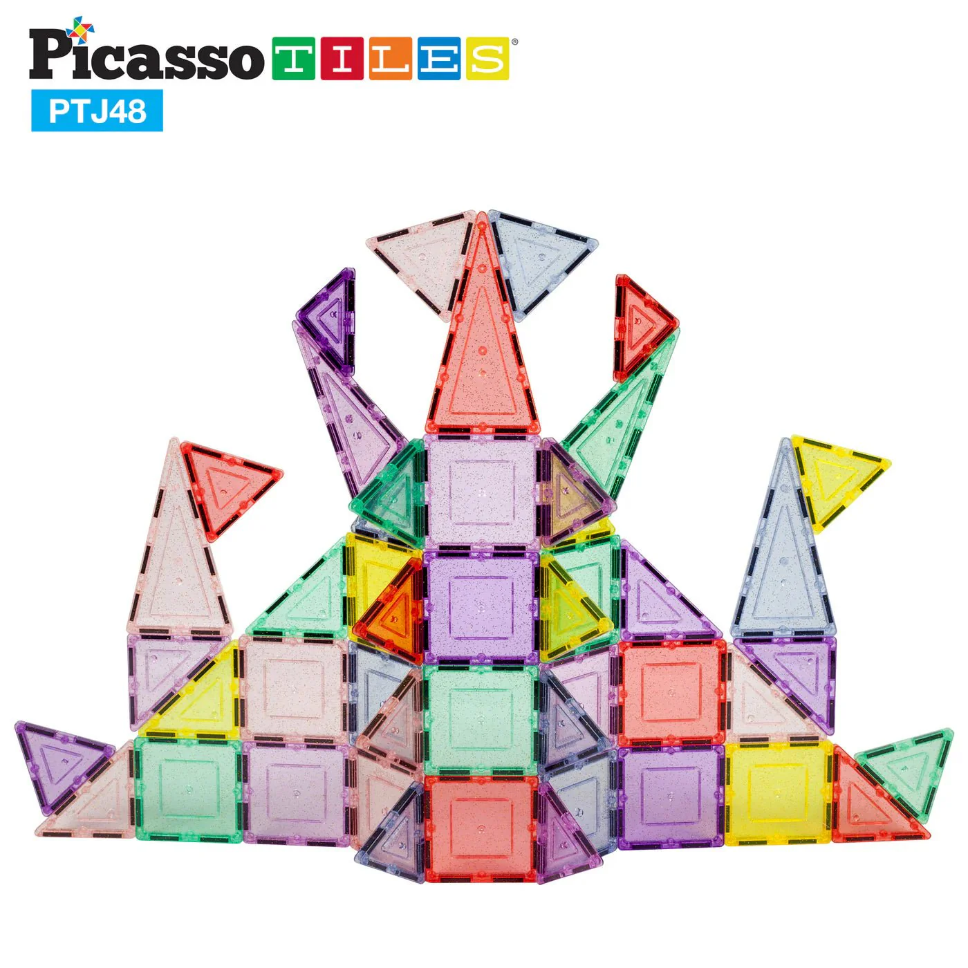 Picasso Magnetic Pastel Glitter 48-Pcs PTJ48 - Image 5