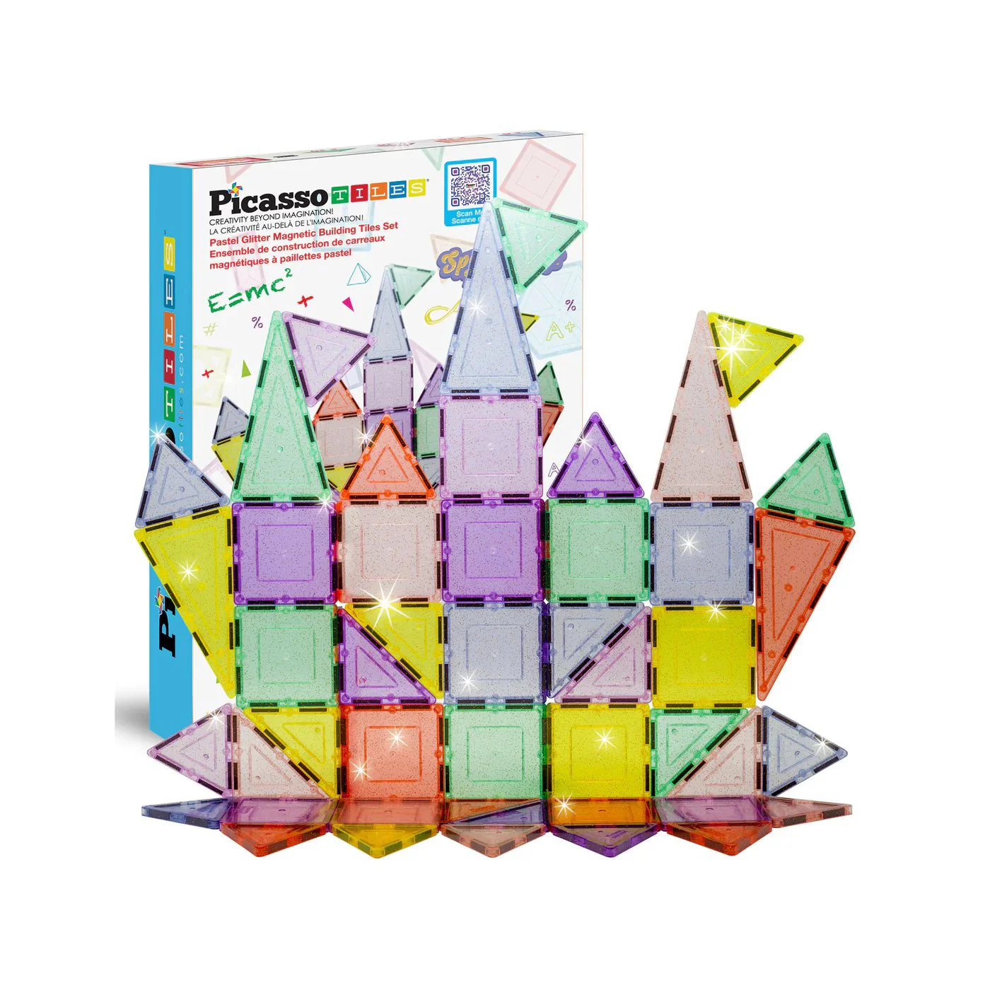 Picasso Magnetic Pastel Glitter 48-Pcs PTJ48 - Image 7