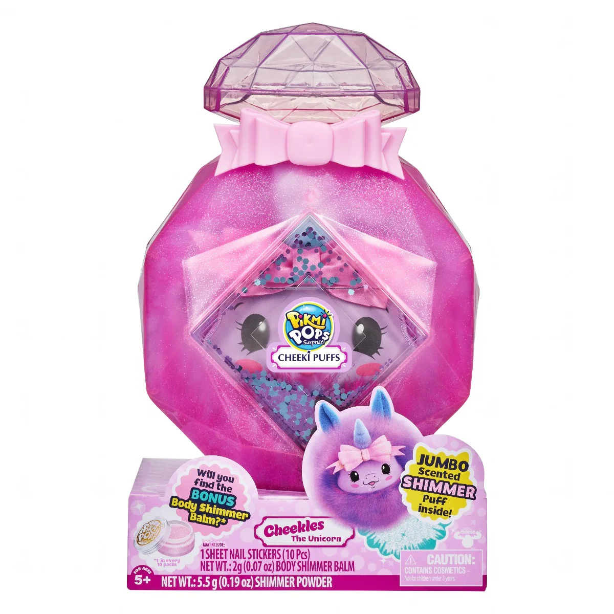 Pikmi Pops Cheeki Puffs Jumbo Cheekles the Unicorn 75466 - Image 6