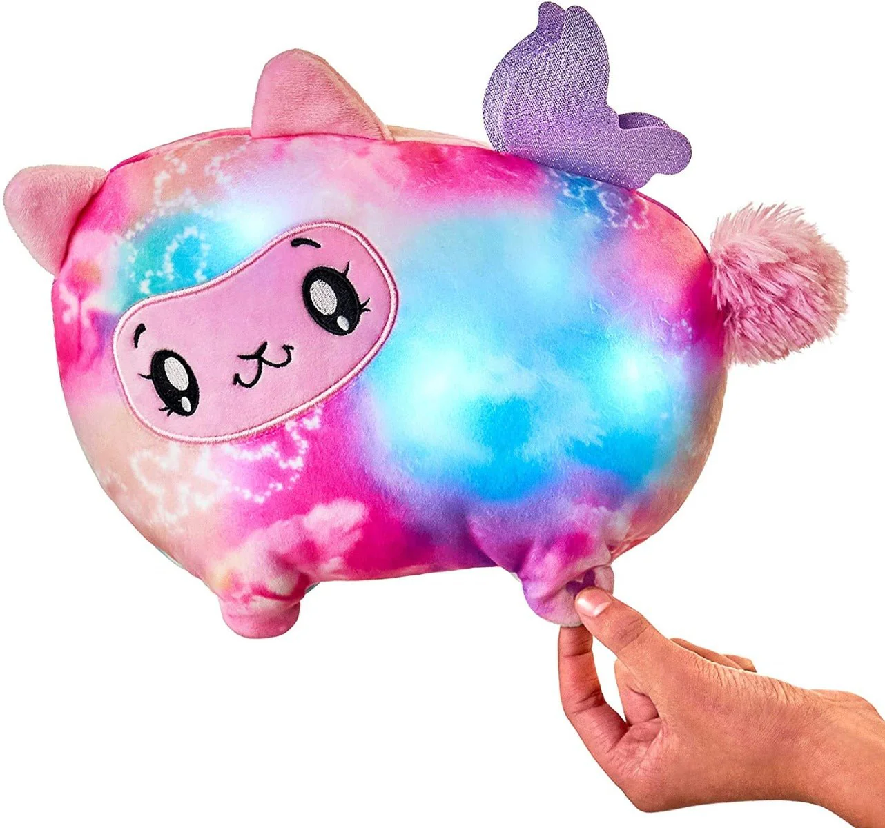Pikmi Pops Jelly Dreams Twinkle Fairies Light up Plush Winkin The Llama Assorted 75377 - Image 2