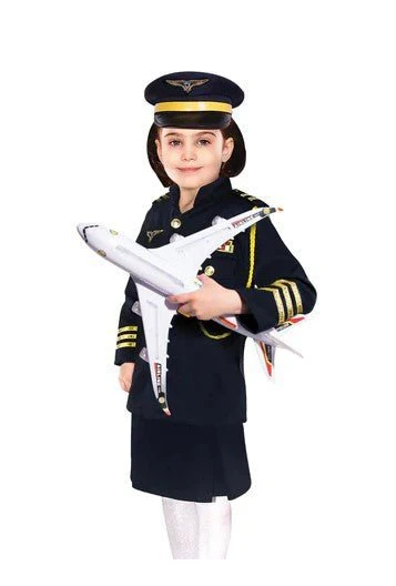 Pilot Girl Costume 2-3Y/O - Image 2