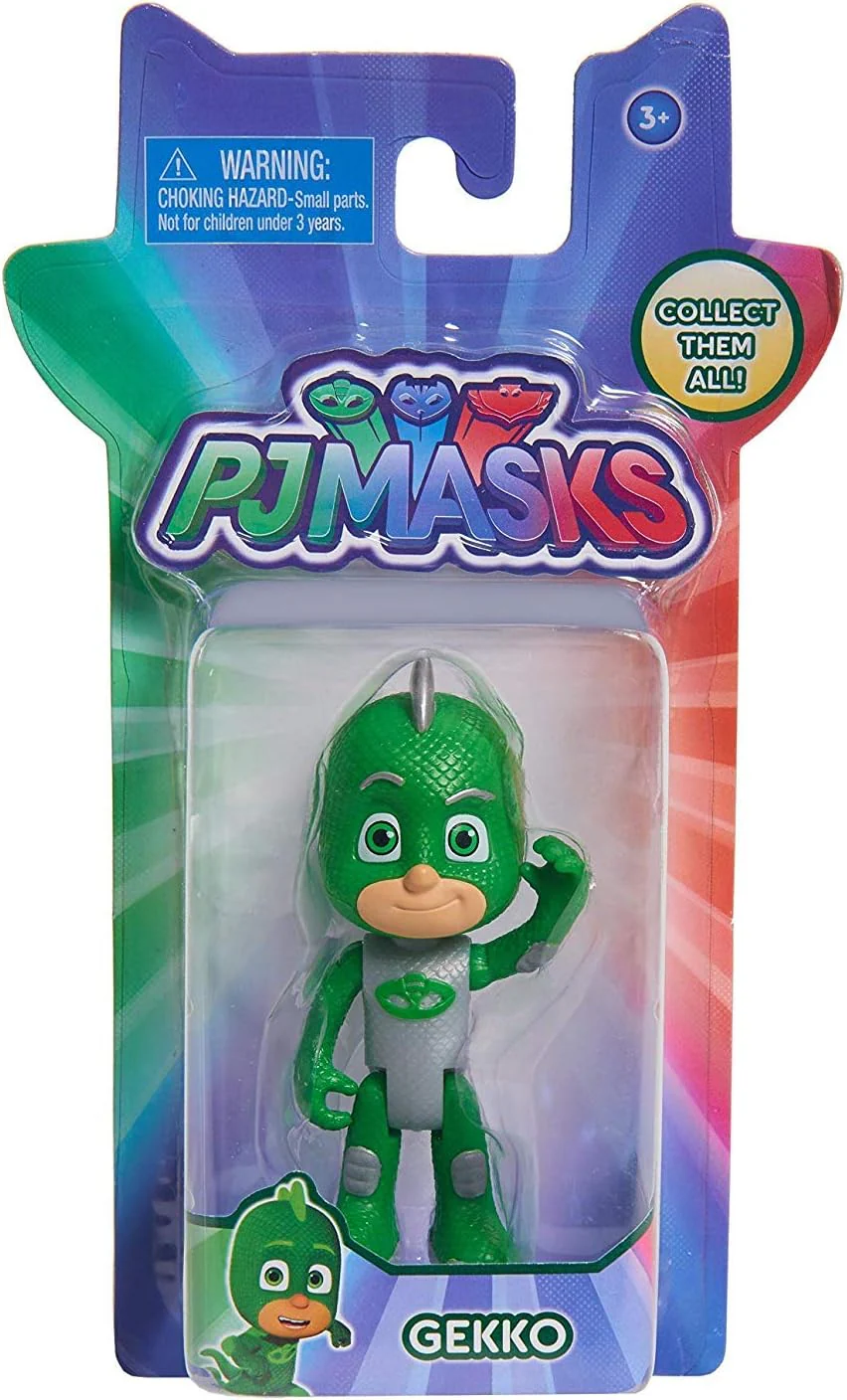 PJ Mask Gekko Articulated action Figure 7.5cm green 24805