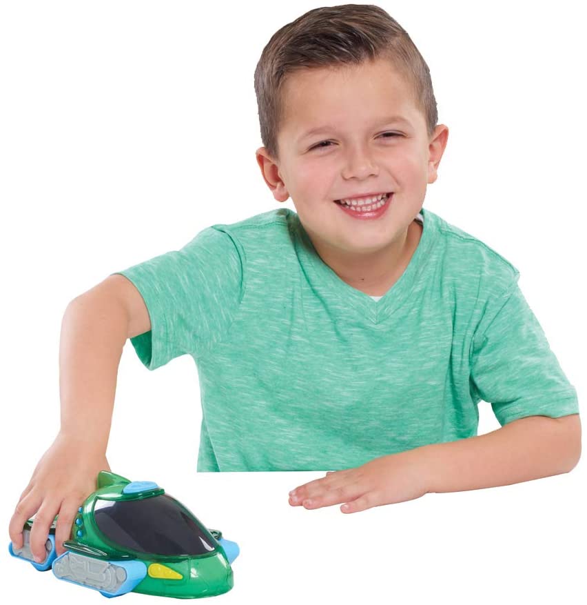 PJ Masks Gekko-Mobile Light Up Racer Vehicle Motorized 24895 - Image 3