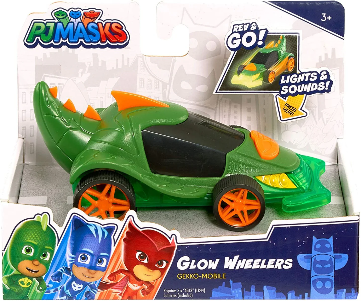 PJ Masks Glow Wheelers Gekko Mobile 95673 - Image 3