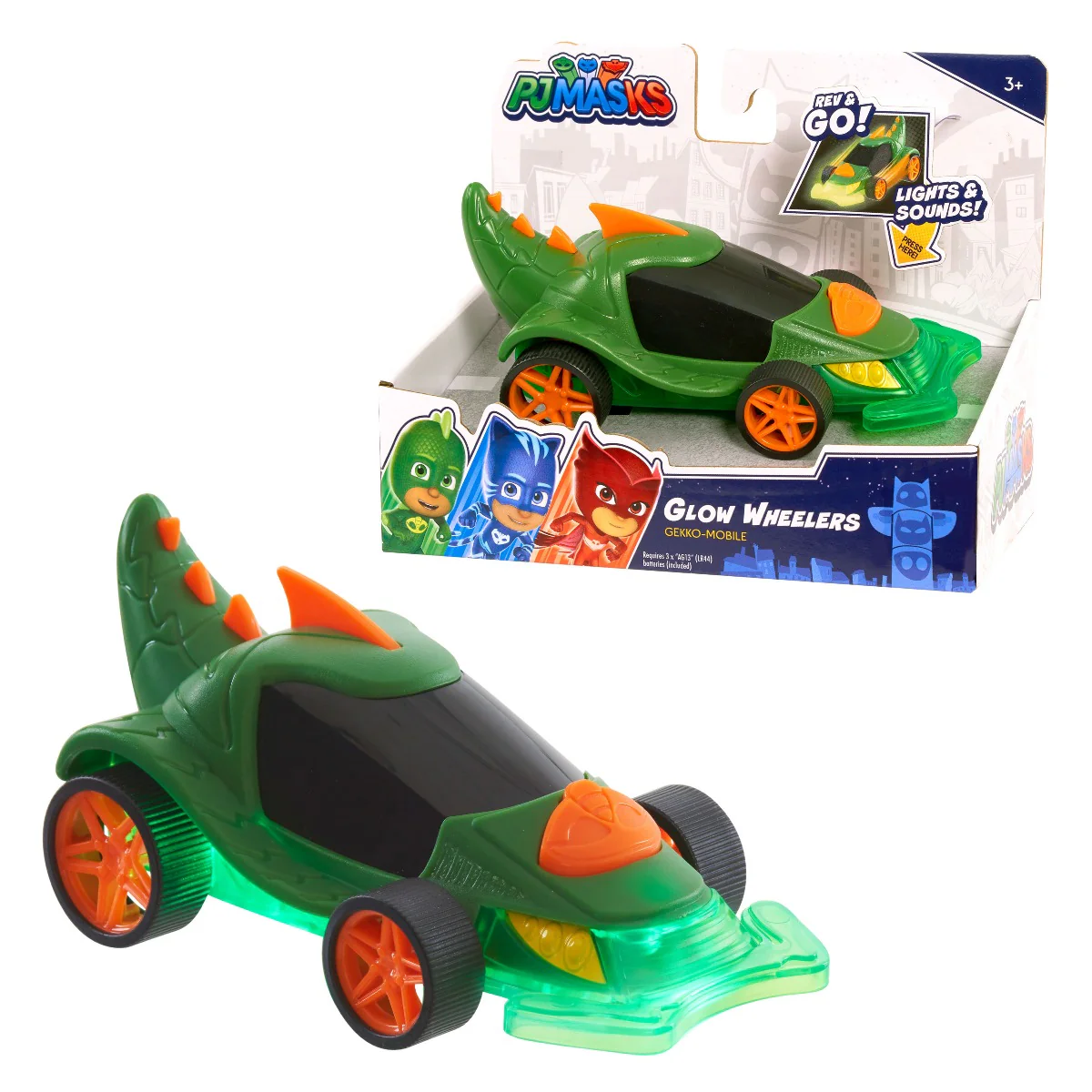 PJ Masks Glow Wheelers Gekko Mobile 95673 - Image 6