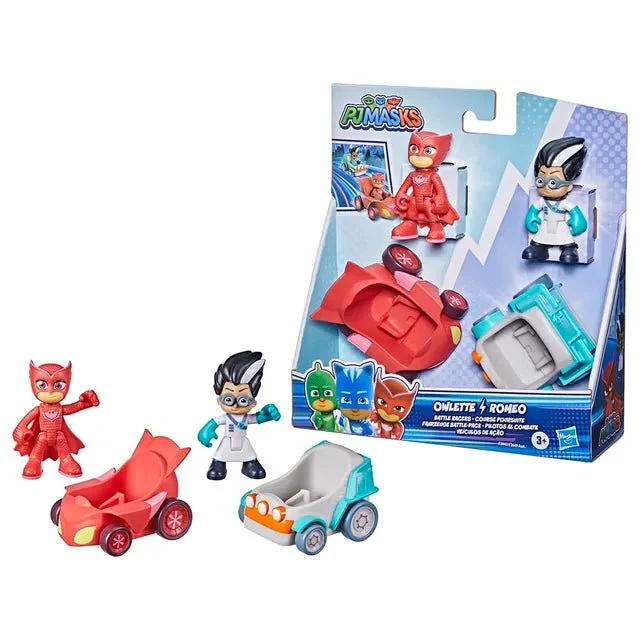PJ Masks Owlette vs Romeo Battle Racers F2842 - Image 3