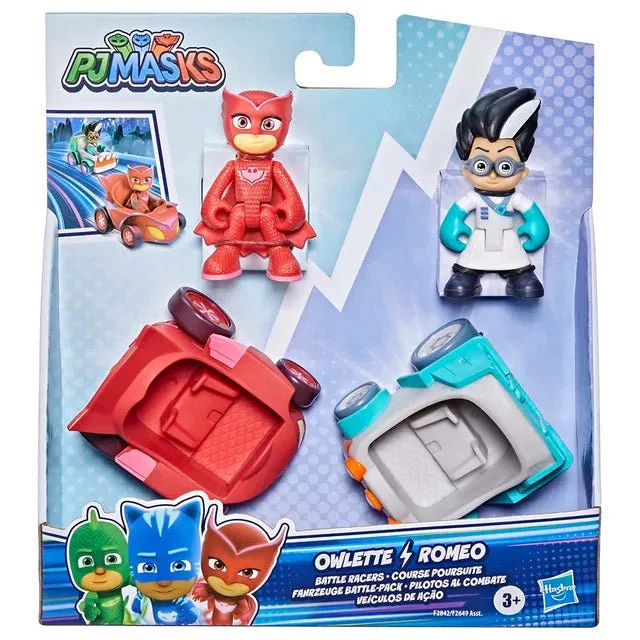 PJ Masks Owlette vs Romeo Battle Racers F2842 - Image 4