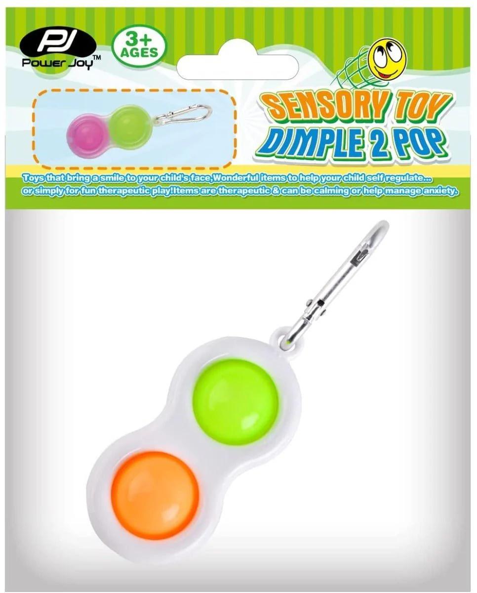 PJoy Sensory Dimple 2Pop Keychain CRB616 - Image 2