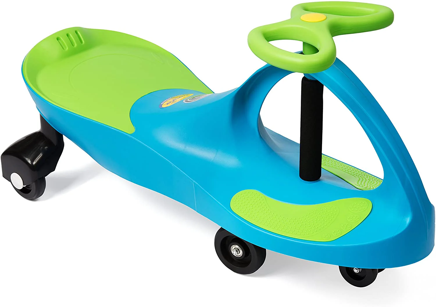 Plasma Car Ride On Aqua Blue/Lime PC-035