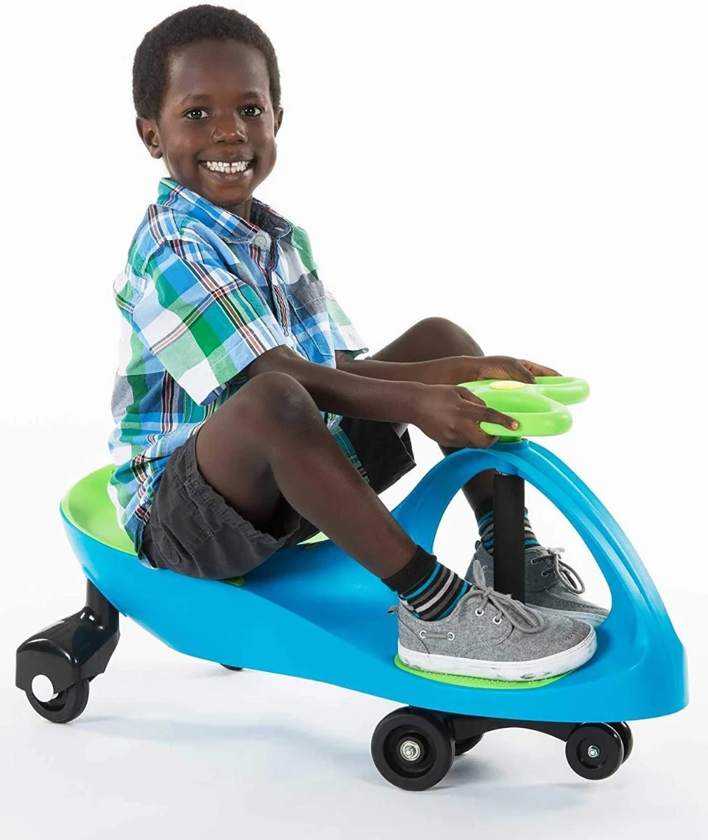 Plasma Car Ride On Aqua Blue/Lime PC-035 - Image 2