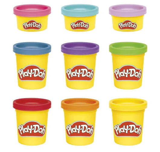 Play-Doh Colorful Compound 9-pack F7965/F7369 - Image 3