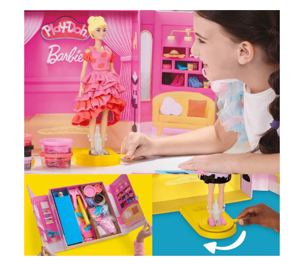 Play-Doh Barbie Designer Fashion Show Set G1356 - Image 3