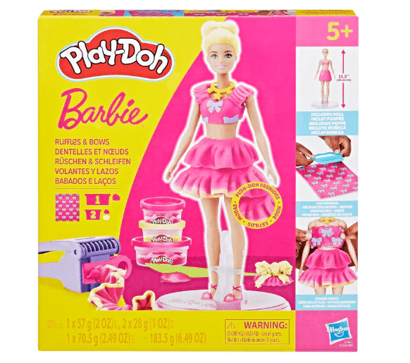 Play-Doh Barbie Ruffles And Bows G1361