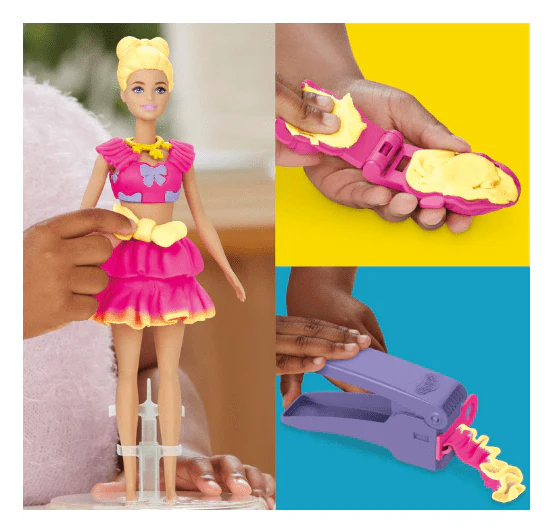 Play-Doh Barbie Ruffles And Bows G1361 - Image 2