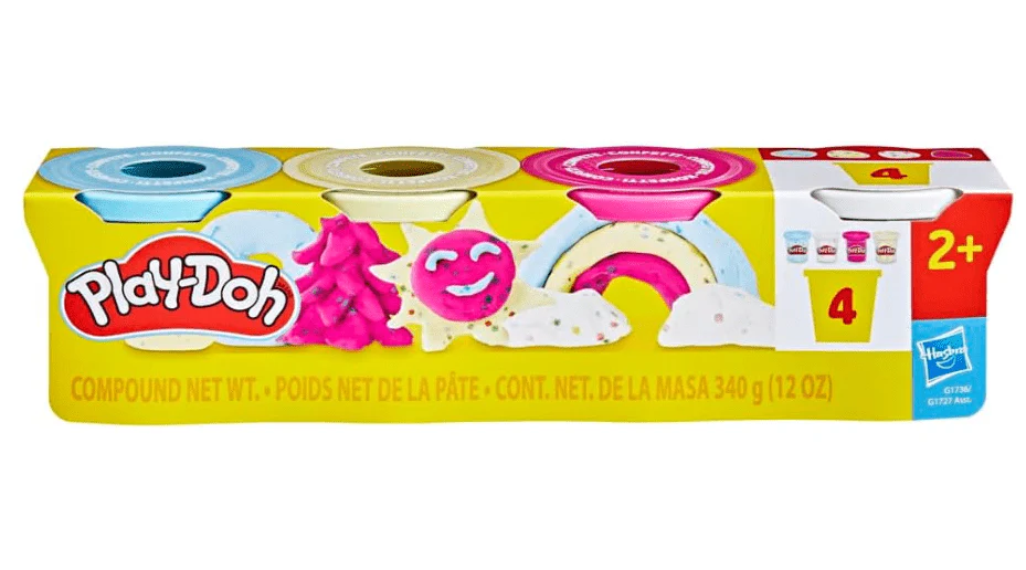 Play-Doh Confetti Fun 4-Pack G1736 - Image 4