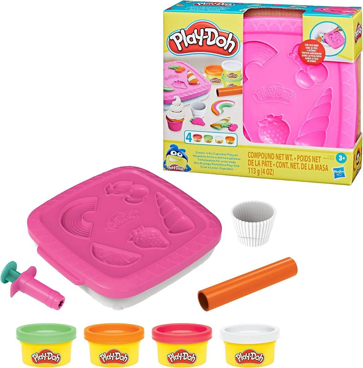 Play-Doh Create and Go Cupcakes F7527/F6914