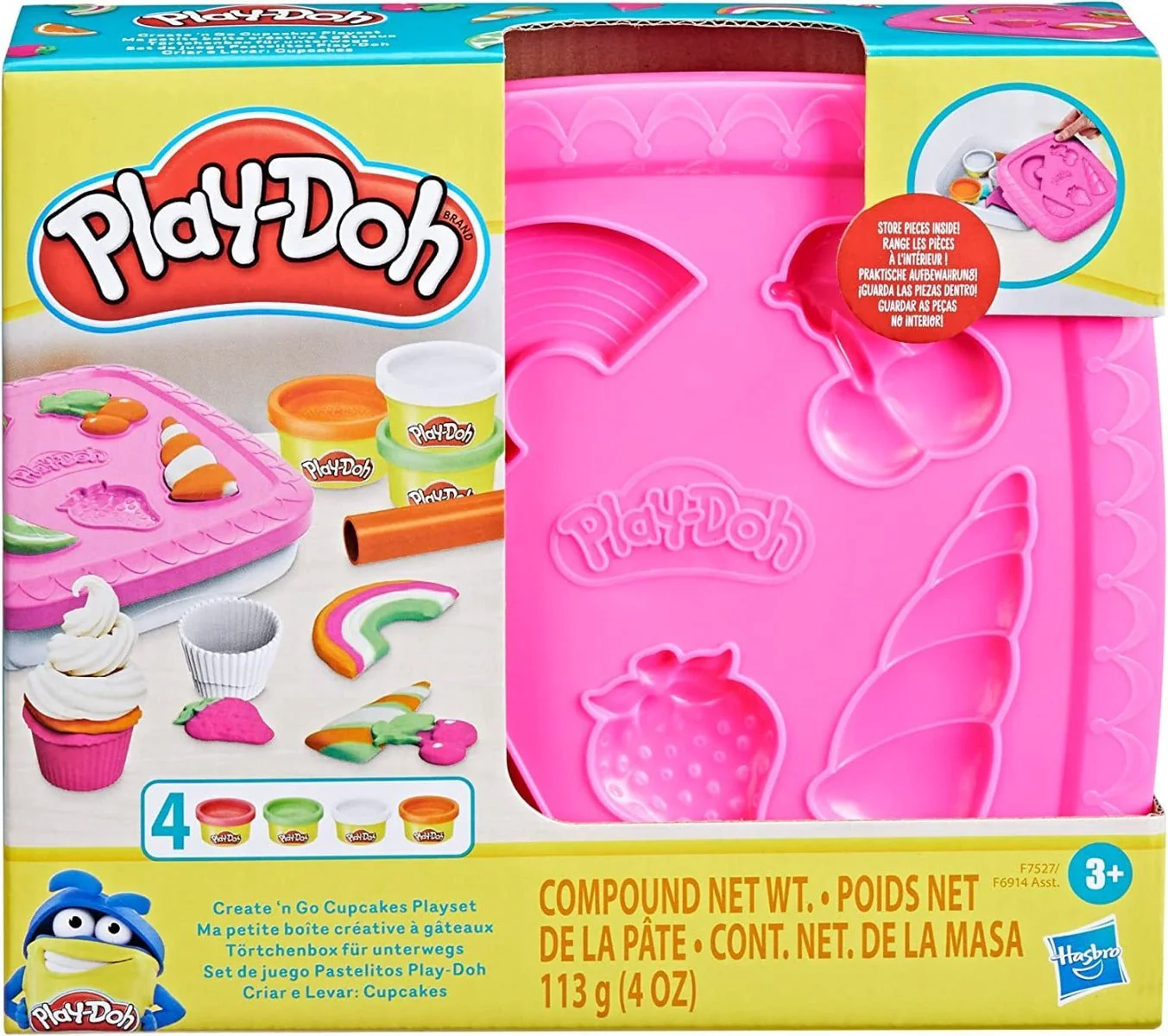 Play-Doh Create and Go Cupcakes F7527/F6914 - Image 3