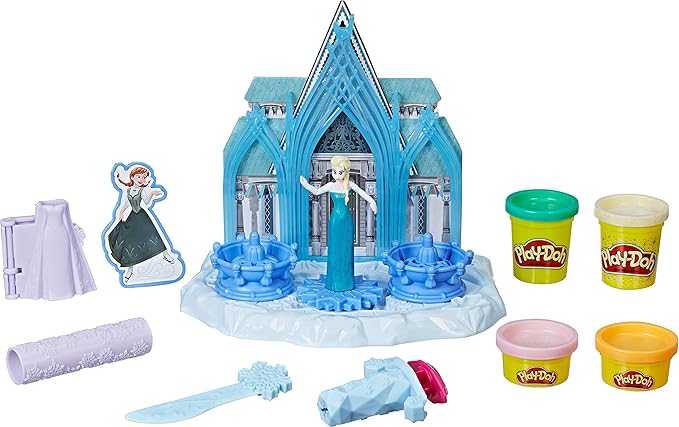 Play-Doh Elsa's Frozen Adventure Creative Art Craft Dough E4904 - Image 2