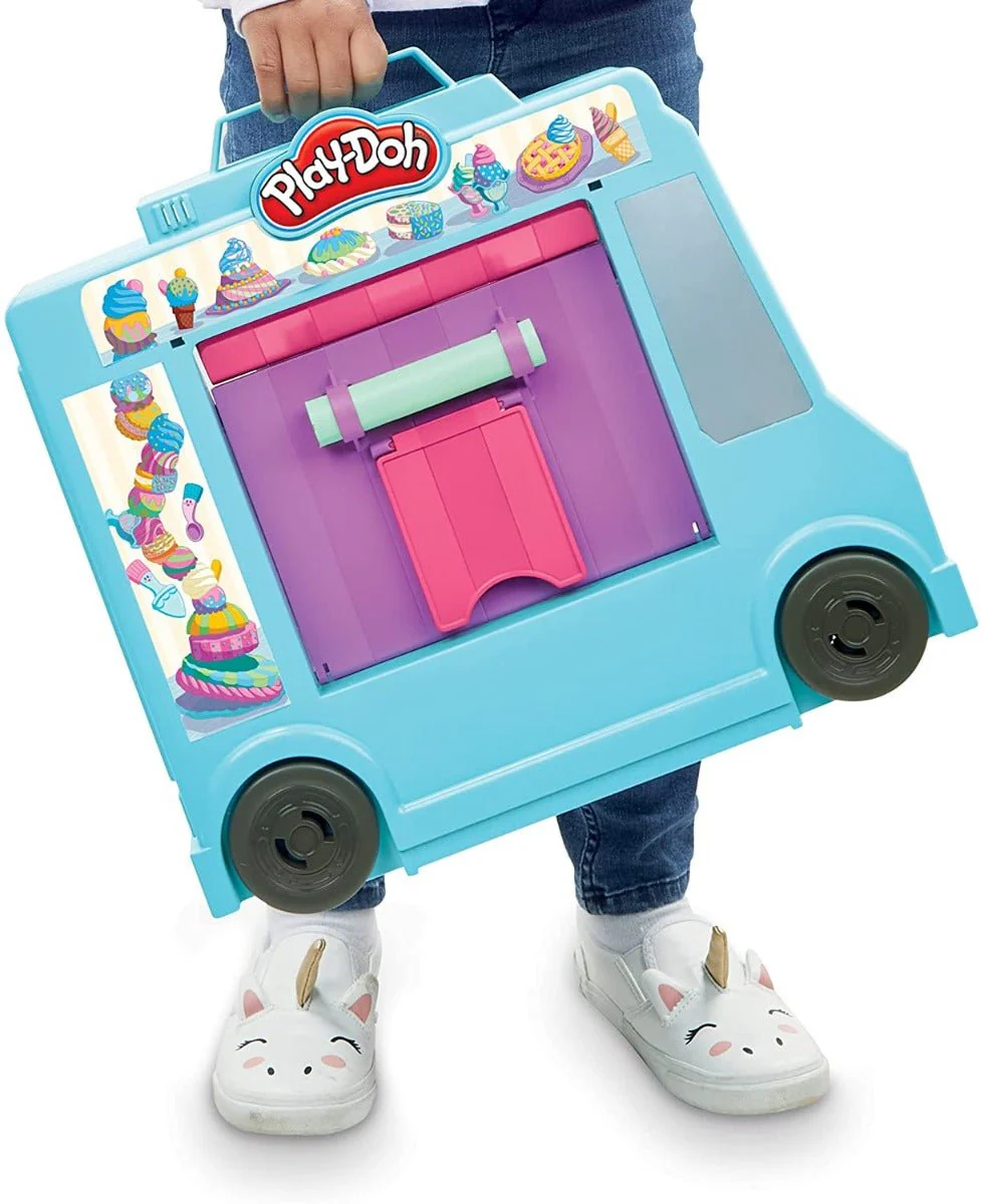 Play-Doh Ice Cream Truck Playset F1390 - Image 5