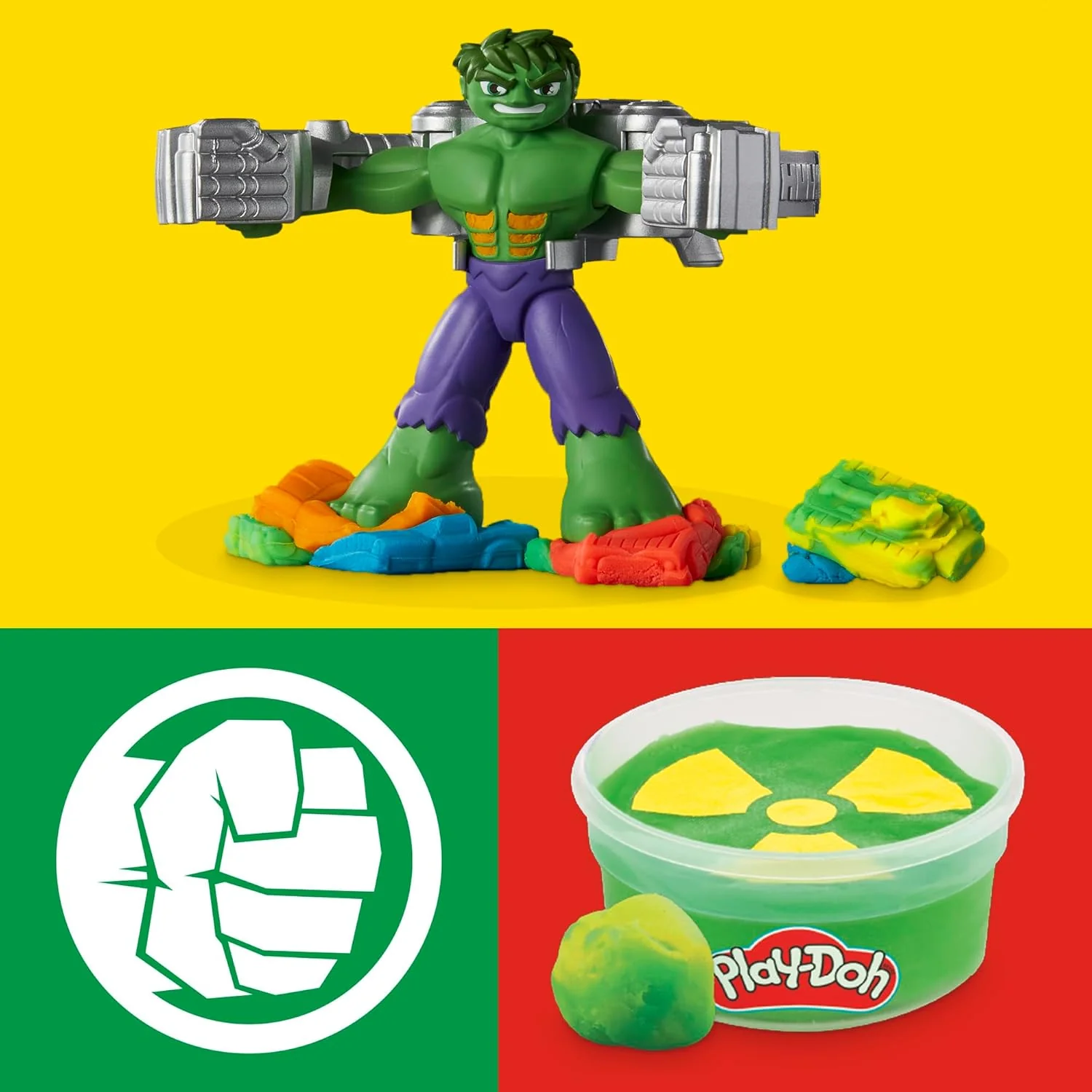 Play-Doh Jumbo Smashing Hulk F9826 - Image 6