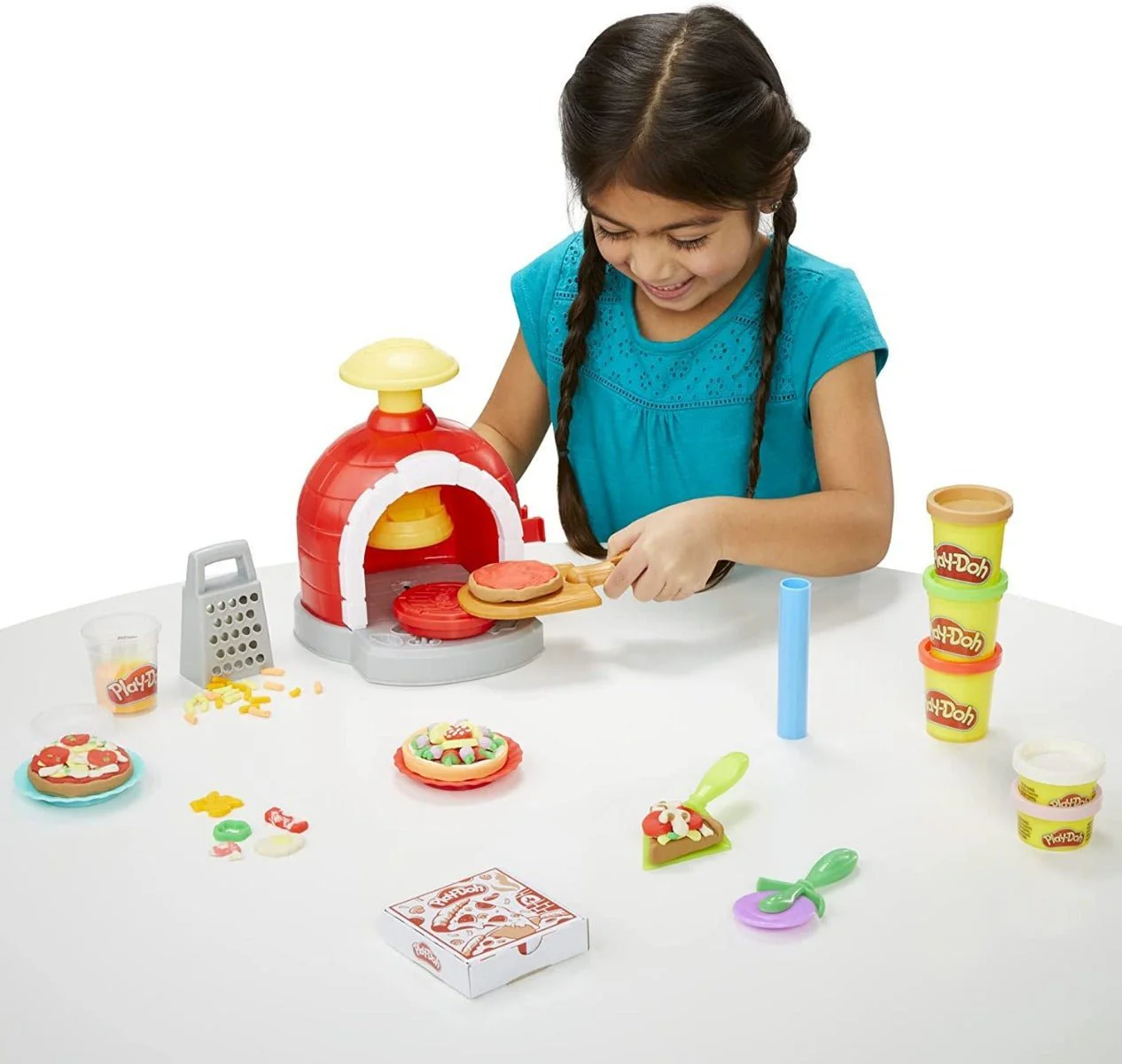 Play-Doh Kitchen Creations Pizza Oven Playset F4373 - Image 6