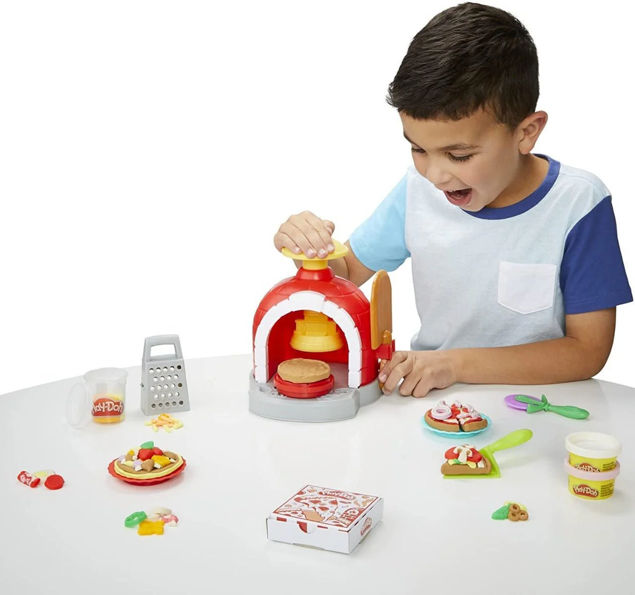 Play-Doh Kitchen Creations Pizza Oven Playset F4373 - Image 7