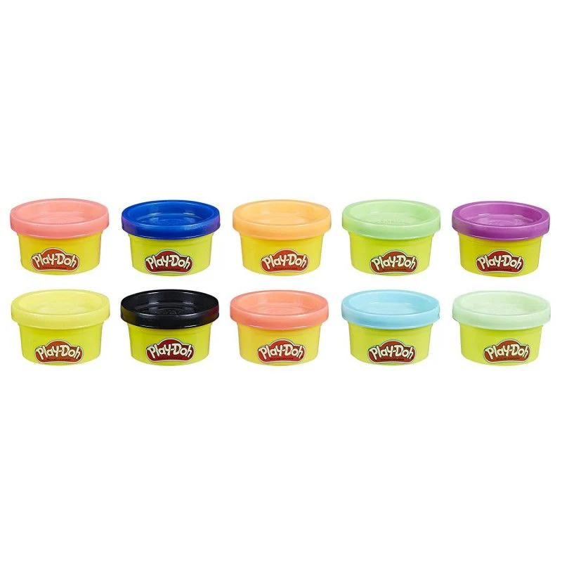 Play Doh Party Tube 10 Pack 22037 - Image 3